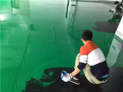 叠彩下面给你一份环氧地坪漆施工的完整流程